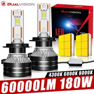 K5C H7 LED Headlight Canbus 4300K 6000K 8000K H4 H1 H11 H8 880 881 H27 9007 9008 H13 H9 9005 HB3 900