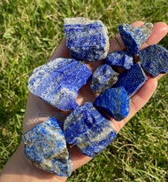 ก้อน Lapis Lazuli แบบหยาบชิ้นไพฑูรย์คริสตัลไพฑูรย์ธรรมชาติหิน Lapis Lazuli แบบหยาบ