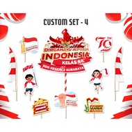 Tumpeng Topper 17 August / independence / August