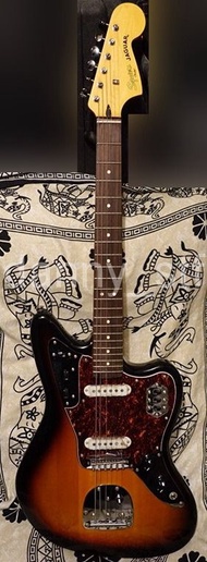 割愛收藏👍🏻Fender Squier Classic Vibe '70s Jaguar 3-Color Sunburst Vintage Modified  Electric Guitars 經典復