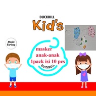 Masker Duckbill Anak Masker Kids Anak Duck Bill Disposable Karakter