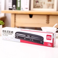 Deli Four-Hole Puncher Porous Adjustable Puncher Puncher Can Punch A4 Paper Information 0121