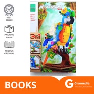 Gramedia Lampung-KUKIKO PLASTIC BRICKS PARROT 408PCS FC1051