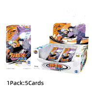 Koleksi Kartu Kayou Naruto 1Pack/5Card Baru Anime Merchandise Butik Komik Jepang Ninja Full Range Cross-Border