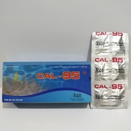 CAL-95 / CAL95 / CAL 95 30 kaplet suplemen kalsium tulang