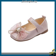 Summer Kids Flats Shoes Bow-knot Elsa Princess Shoes Baby Girl School Party Fashion Shoe