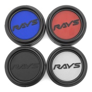 CarDIY 4PCS Solid Durable 61mm RAYS Volk Racing Wheel Cap Sportrim 61mm Rays Cap CE28 TE37 RE30 ZE40