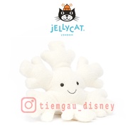 Jellycat Teddy Bear Snow Flower for Christmas Decoration 2023 - Jellycat Amuseable Snowflake for Christmas 2023