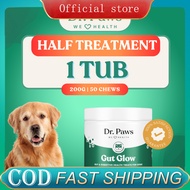 Dr. Paws Gut Glow Probiotic Gut Health Chews For Dogs