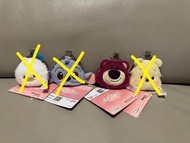 全新有牌Disney Stitch Lotso Donald Duck Winnie the Pooh 史迪仔唐老鴨熊抱哥小熊維尼公仔省錢包 