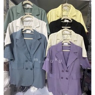 Direct Order AIYC Blazer Casual Outer Blazer Women Korean Style Short Sleeve Blazer