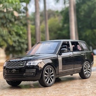 124 Range Rover กีฬา SUV ล้อแม็กรถยนต์รุ่น D Iecasts โลหะของเล่นยานพาหนะออฟโรดรถรุ่นจำลองเสียงและแสงของขวัญเด็ก