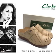 Women’s Clarks Premium Quality Fashion Wedges Shoes Kasut Sarung Clarks Menarik Hati