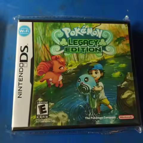 NDS game card "Pokémon" series,pure heart,ancient black 2 conquest, double dragon, true soul, Americ