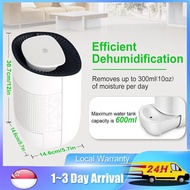 🇸🇬 [READY STOCK]Dehumidifier With Night Light Quiet Auto-shutoff SG Plug Big Water Tank Remove moisture and mold