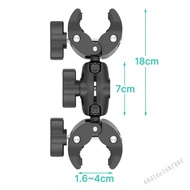 ตัวยึดแคลมป์ CLIP CLIP Double - Handlebar GoPro Insta360 One X2 X3 กล้องอุปกรณ์เสริมสำหรับจักรยานมอเ