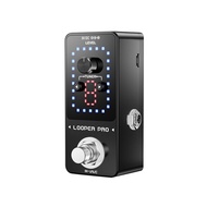 Looper Pro Guitar Effect Pedal 9 Loops 40 Minutes Recording Time Loop Station with Tuner Unlimited O