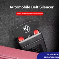 [Ready Stock] BMW Logo Car Seat Belt Clip Extender Safety Seatbelt Buckle Plug Muffler Car Accessori