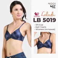 Luludi Basic Wireless 3/4 Cup Bra LB 5019