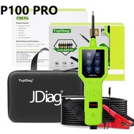 Topdiag P100 Pro Power Scan Car Electric Circuit Tester 12V 24V Car Truck Electric Circuit Tester Pr