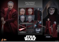 現放售 HOTTOYS  star wars MMS805 VIP  訂單一張 Revenge of the Sith palpatine  Darth Sidious  (mms 805) 注意：已
