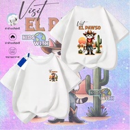 COD (24 Hours Delivery)KIDS WITH New Arrival Children's Short-Sleeved T-Shirt Summer Cartoon Printin