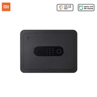 MIJIA Smart Safe Deposit Box ตู้เซฟนิรภัยล็อค6 จุดปลดล็อคด้วยลายนิ้วมือกุญแจรหัส OTPและ Bluetooth รุ