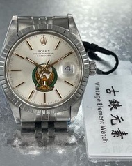 Rolex Datejust 16030 中東大鷹面．UAE．銀面 黑瑪瑙字釘．超肥殼．62510H