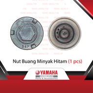 Yamaha Original NVX Nmax N Max V1 V2 Ego Avantiz Avantiz Gear Scooter Nut Buang Minyak Hitam - 54P-E
