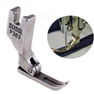 【Promote】Stainless Industrial Zipper Presser Foot P363 For Brother Juki Sewing Machine/P363 Tapak Zip Mesin Jahit Industri