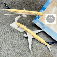 Display Model boeing 777-300ER Airlines Saudi Arabian cast wheels