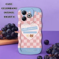 HP Infinix Smart 8 Wave Softcase - Phone Case - Infinix Smart 8 Wave - External.Acc - Cute Motif - F