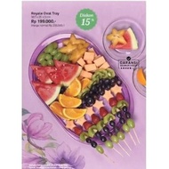 Oval Tray Tupperware Food and Beverage Tray/ Original