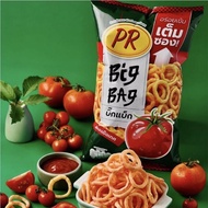 PR ข้าวเกรียบ ข้าวเกรียบกุ้ง Big Bag ขนมมะเขือเทศ 80กรัม ห่อใหญ่ จัมโบ้!!