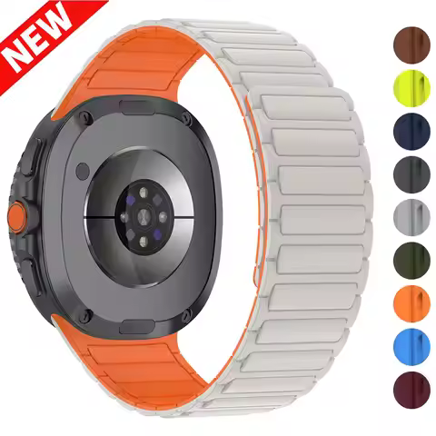 Strap For Galaxy Watch 8 Classic LTE Smartwatch Accessories Magnetic Band For Samsung Watch 8 40 44m