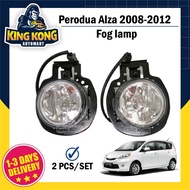 PERODUA ALZA 2008 - 2013 Fog Lamp / Sport Light Lampu Depan Bumper (kiri + kanan)