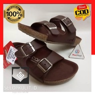 sendal carvil pria 2021/sandal Carvil termurah/sandal kulit pria trendy/sandal carvil slop terbaru t