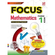 Pelangi 2023: Rujukan Focus PT3 Mathematics Form 1 9786297557151 CC031233