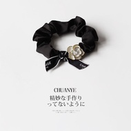 [Minato Free Shipping Ready Stock⚡️69 Yuan] Dongdaemun 🇰🇷Camellia Pearl Headband Hair Tie T040