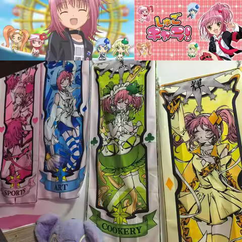 Shugo Chara Clow Card Series Amulet Heart Amulet Spade Amulet Clover Amulet Daiya Anime Bedroom Deco