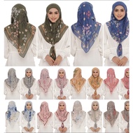 Tudung Bawal Aisyah Exclusive Premium Cotton