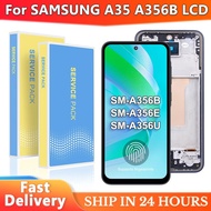 6.6'' AMOLED For Samsung A35 5G LCD Display Touch Screen Digitizer Assembly For Samsung A356 A356B A