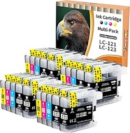 D&C Printer Cartridges for Brother DCP J132 W, J152 W, J172 W, J4110 DW, J552 DW, J752 DW, MFC J10 D