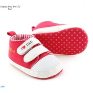 Boy's Shoes Pw172 red/ baby boy shoes baby boy shoes baby boy shoes baby shoes 0-6 months baby shoes