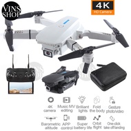 VINS Mini Drone 4K HD Camera Wide Angle WiFi E88 Aircraft Fpv Remote Control RC Foldable Quadcopter 