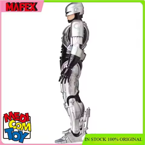 Wholesale Original MAFEX No.225 MAFEX ROBOCOP RENEWAL Ver In Stock Anime Action Collection Figures M