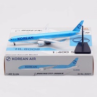 AV 1: 400 HL8008 Korean Airlines Boeing 777-300ER Alloy Finished Airplane Model Physical Store: Shen