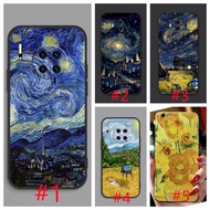 For POCO X7 C75 F6 C65 F3 M5 X5 X6 M6 F2 F4 X5 F5 Pro GT 4G 5G 230310 Black soft Phone case van gogh