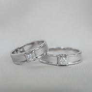 cincin kawin / cincin nikah / cincin pernikahan berlian DRF00446/445