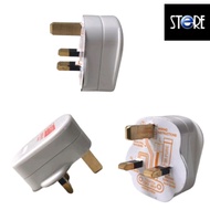 Standard 3 Pin Plug Head with Singapore